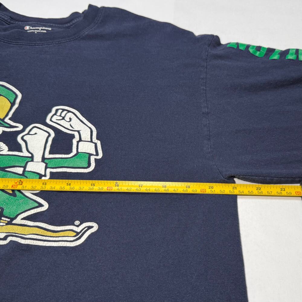 Champion Notre Dame Fighting Irish long sleeve Shirt size Large - Picture 9 of 11